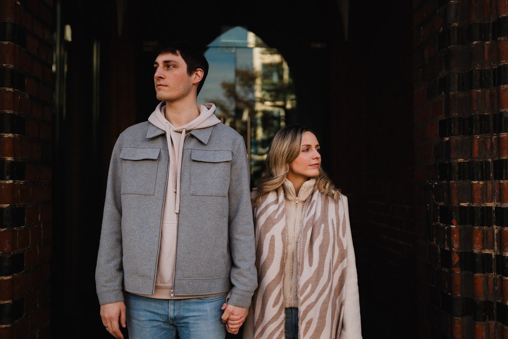 Hochzeitsfotograf Hannover, Paarshooting, Paar Schatten