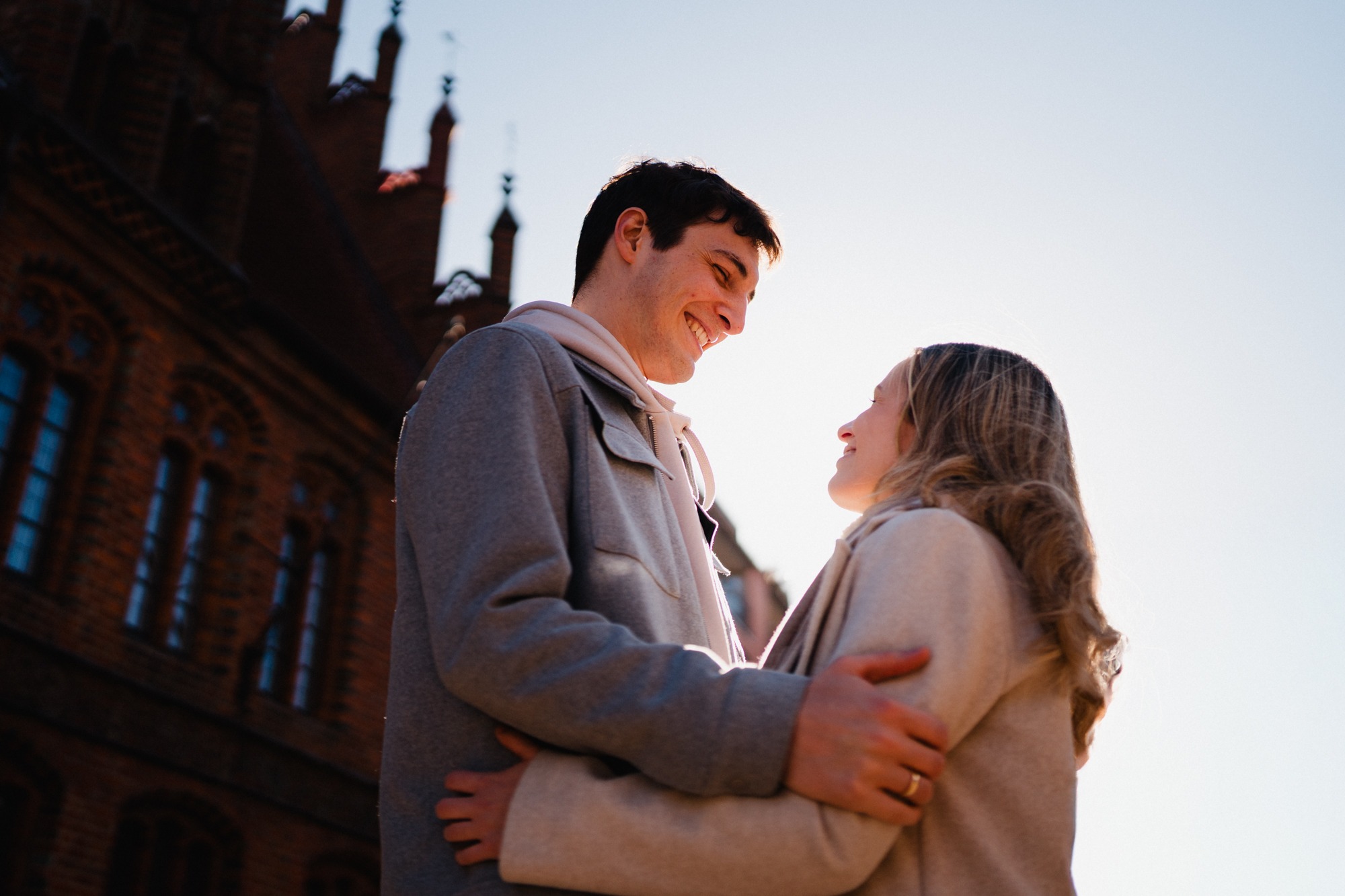 Hochzeitsfotograf Hannover, Paarshooting, Paar Marktkirche
