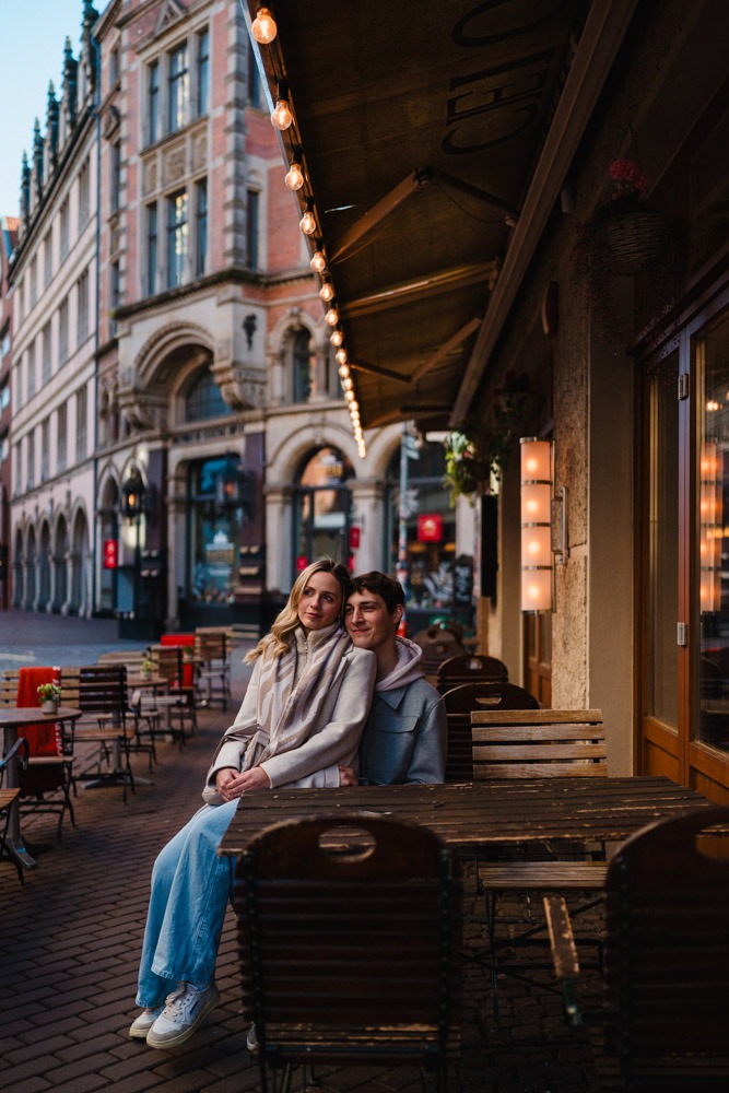 Hochzeitsfotograf Hannover, Paarshooting, Paar Cafe