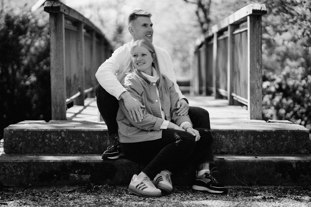 Hochzeitsfotograf Hannover, Paarshooting, Paar Georgengarten
