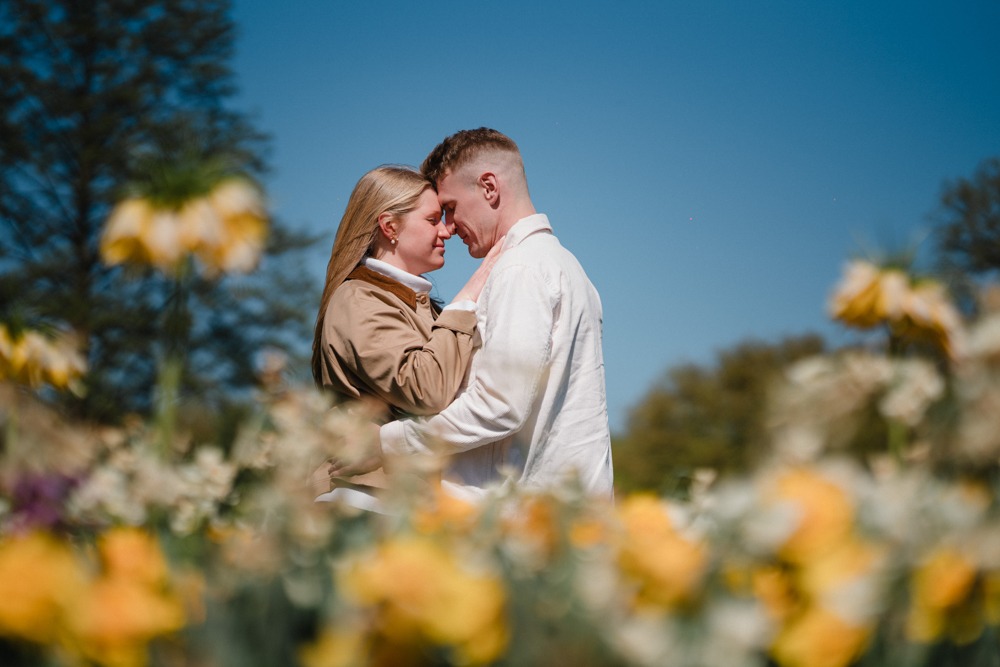 Hochzeitsfotograf Hannover, Paarshooting, Paar Georgengarten